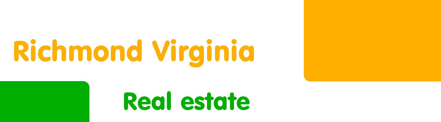 Best real estate in Richmond Virginia - Rating & Reviews